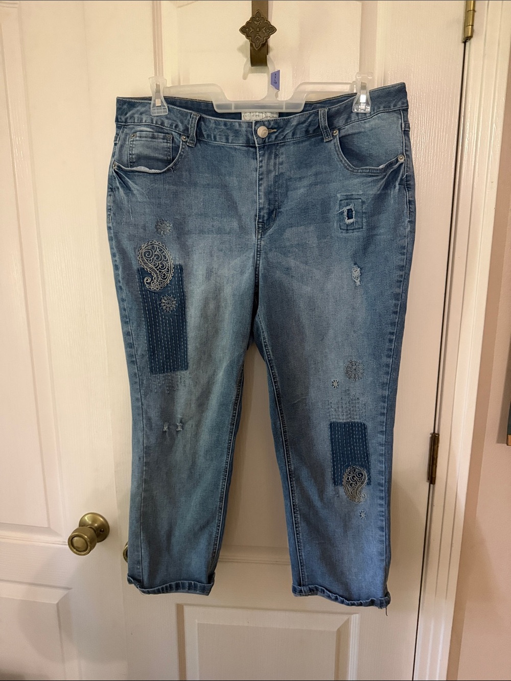Light Wash Denim Jeans